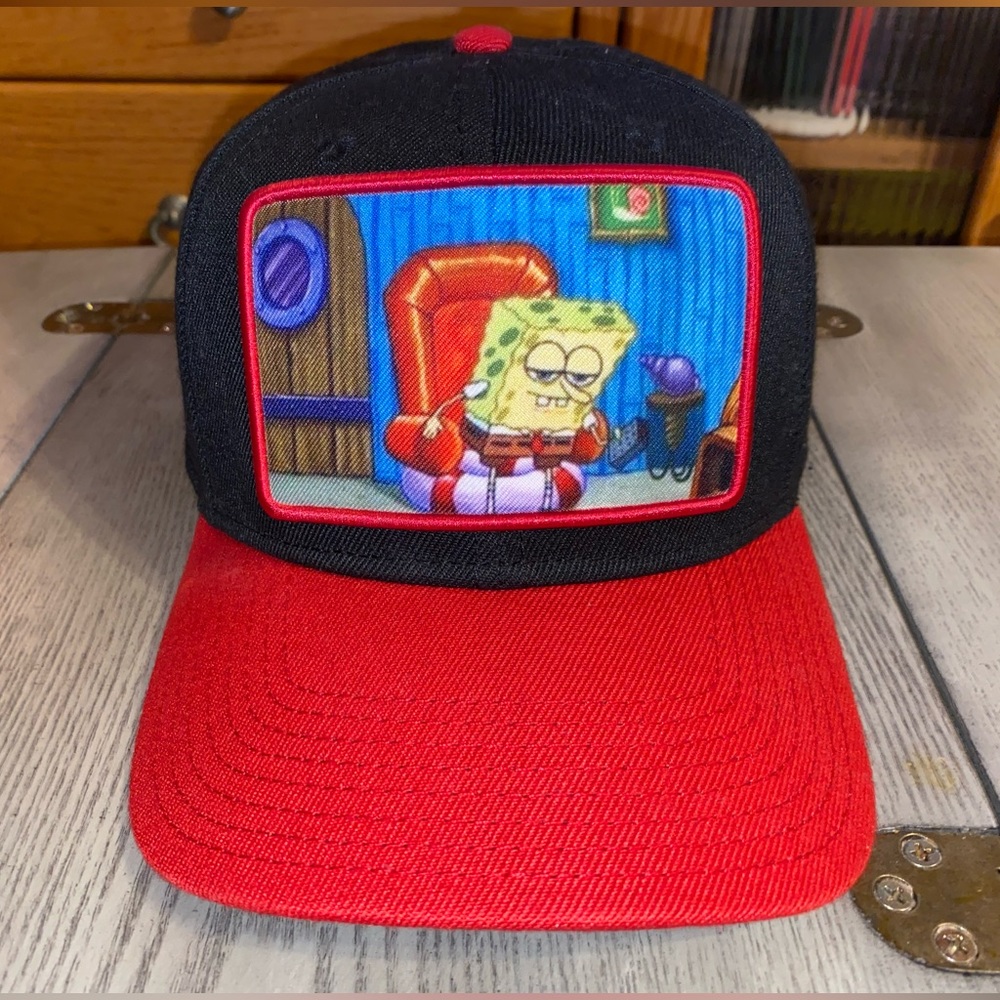 SpongeBob SquarePants Mens “Imma Head Out” Meme SnapBack Hat